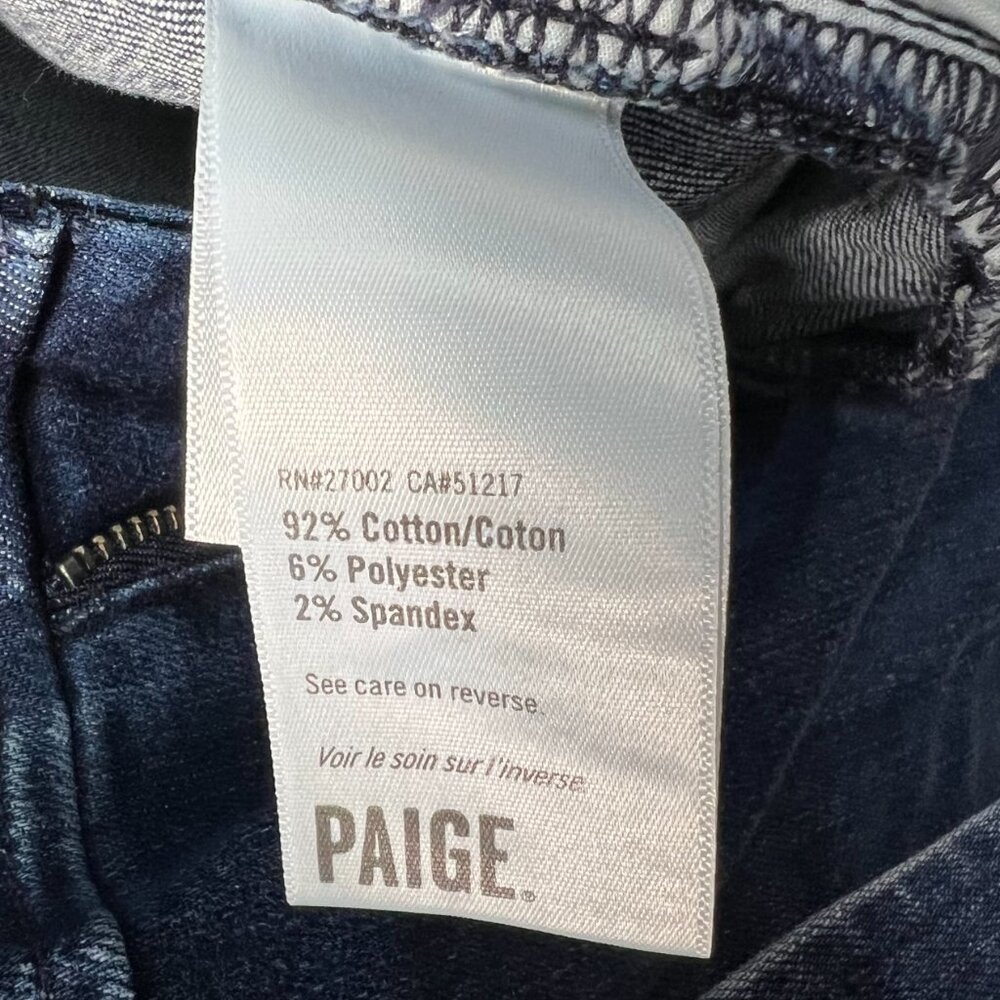 PAIGE Anessa Short-sleeve Denim Jumpsuit 12‎ - Picture 11 of 12